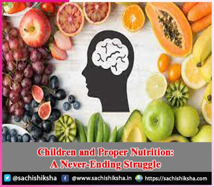 Children and Proper Nutrition -sachi shiksha