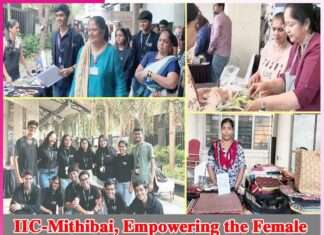 IIC-Mithibai, Empowering the Female Entrepreneurs -sachi shiksha