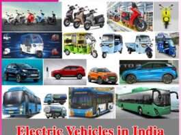 Electric Vehicles in India -sachi shiksha