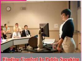 Finding Comfort In Public Speaking -sachi shiksha