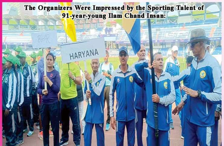 Veteran Athlete Ilam Chand Insan Won Gold Medal Again