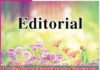 Editorial Let’s Come Together to Conserve Water for Our Future