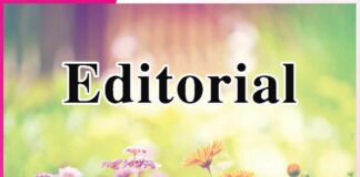Editorial Let’s Come Together to Conserve Water for Our Future