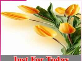 Just For Today
