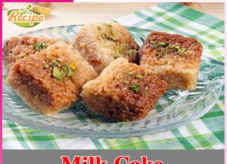 Milk Cake Recipe