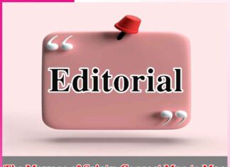 Editorial -The Message of Saints Connect Man to Man