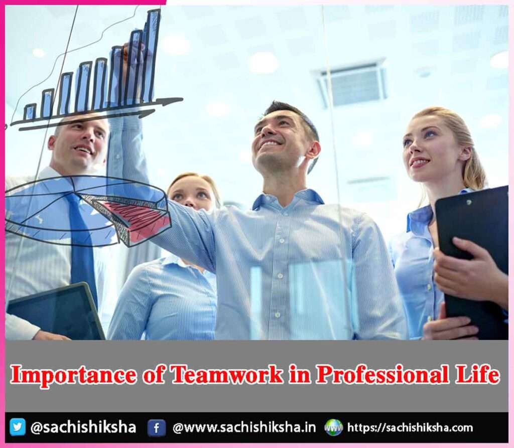 Importance of Teamwork in Professional Life | Sachi Shiksha