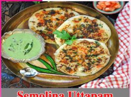 Semolina Uttapam