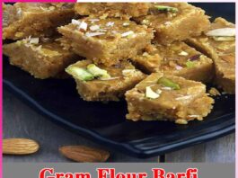 Gram Flour Barfi