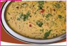 Dhaba-Style Milk Sev Bhaji