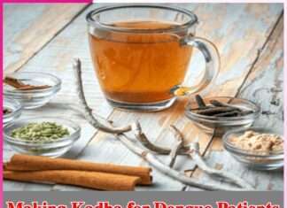 Making Kadha for Dengue Patients