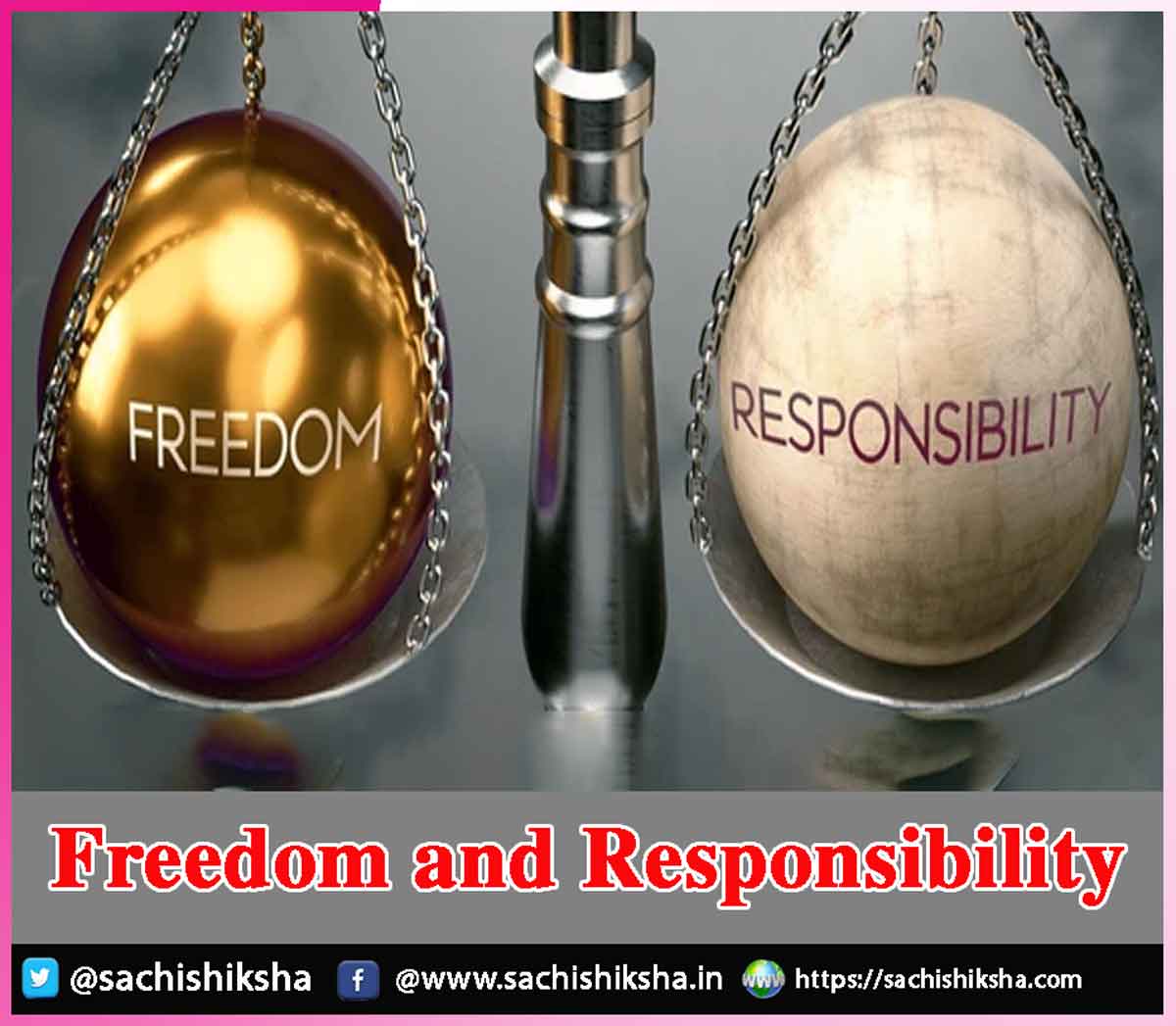 Freedom and Responsibility