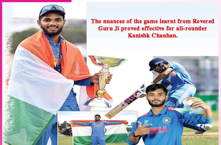 Kanishk Chauhan: Dr. MSG Papa Coach’s ‘Yorker’ Technique Won the World Cup Kanishk Chauhan