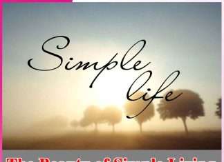 The Beauty of Simple Living
