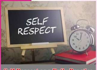 Self Respect as a Daily Practice