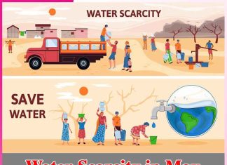 Water Scarcity in May Water Scarcity in May
