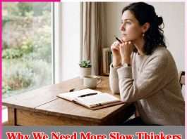 Why We Need More Slow Thinkers Why We Need More Slow Thinkers