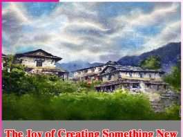 The Joy of Creating Something New
