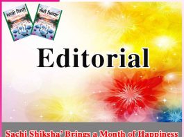 Editorial: Sachi Shiksha Brings a Month of Happiness Editorial