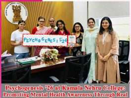 Psychogenesis ’26 at Kamala Nehru College: Promoting Mental Health Awareness Through Real Voices and Lived Experiences Psychogenesis