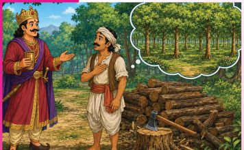 Story: The King and the Woodcutter Story The King and the Woodcutter