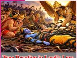 True Devotion in Lord’s Love True Devotion in Lord’s Love