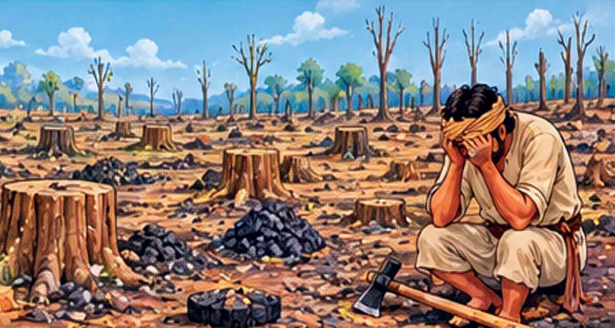 Story: The King and the Woodcutter 1 story